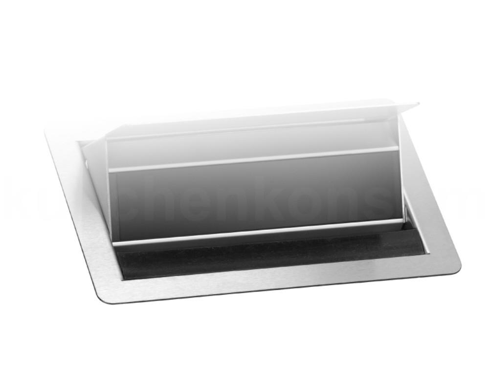Schulte EVOline FlipTop 90.550 Gummileiste schwarz
