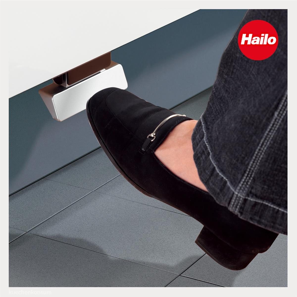 Hailo Fußpedal 3691401 Türöffner Kick and go Fußhebel für Cargo-Basic