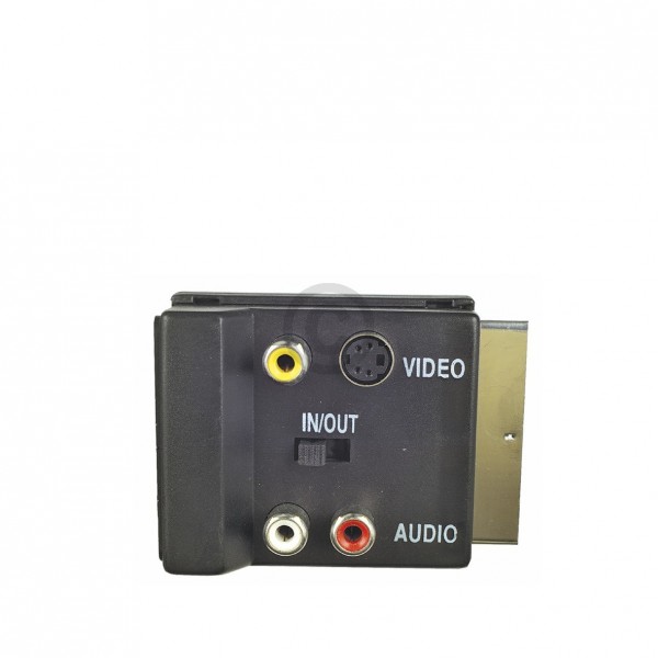 Europart Adapter Scart / Scart / 3xCinch / S-VHS
