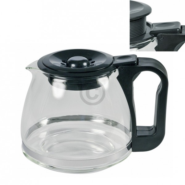 Whirlpool Glaskanne Wpro 484000000319 UCF300 Kaffeekanne Universal 9-15 Tassen für Filterkaffeemasch