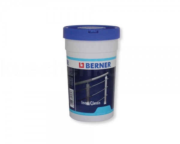 Berner Edelstahl-Pflegetuch 100489 Inox Clean 30 Stck. im Eimer